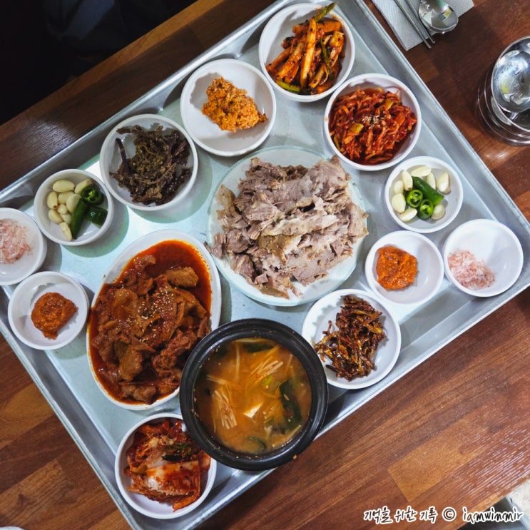  신림동 보쌈, 제육 정식 정원쌈밥보리밥