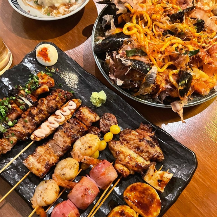  용산 이자카야 술집 비요리 꼬치 추천 안주가 맛있는 곳