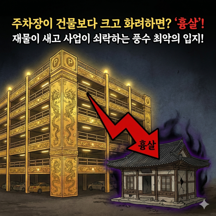  주차장이 건물을 삼키면 안 된다.부속 시설이 압도할 때 벌어지는 '하극상'