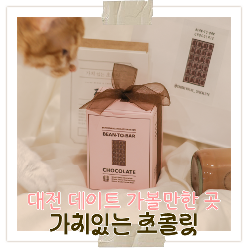  대전 데이트 가볼만한 곳, 발렌타인데이 선물 추천 가치있는 초콜릿