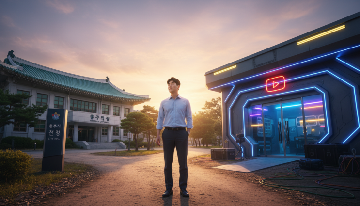  충주맨 김선태 주무관, 진짜 사직서 냈다! 100만 구독자 은퇴 공약, 설마 현실로? 
