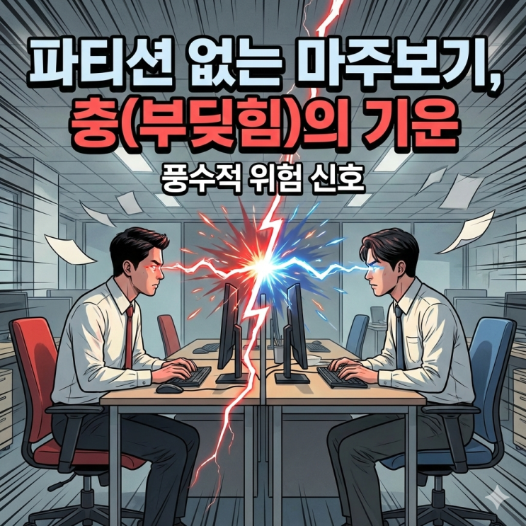  사내 정치가 심하다면? 사무실 구조가 '투우' 형국인지 의심하라