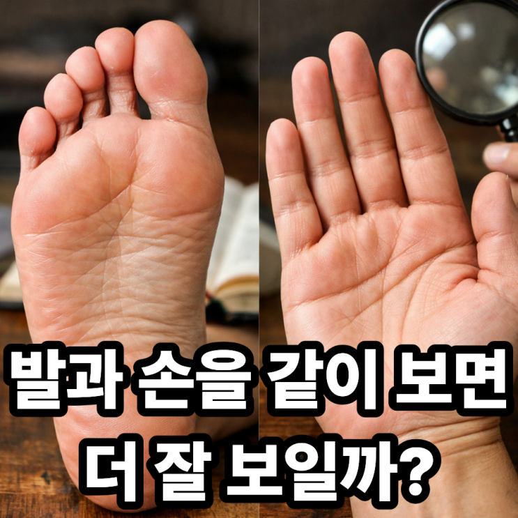  족상과 손금, 함께 보면 정확도가 높을까? 