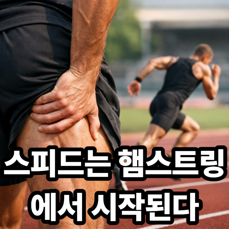  햄스트링과 스포츠 퍼포먼스의 상관관계, 스피드를 좌우하는 핵심 근육