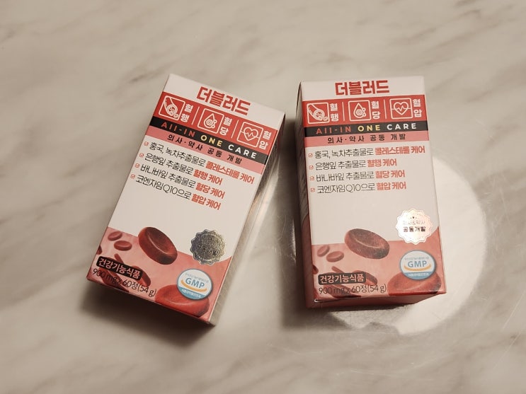  활력포션 더블러드 혈압 혈당관리 건강지킴이