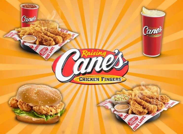  미국 맛집: 프랜차이즈 뿌수기 (12) - 레이징 케인즈 (Raising Cane's)