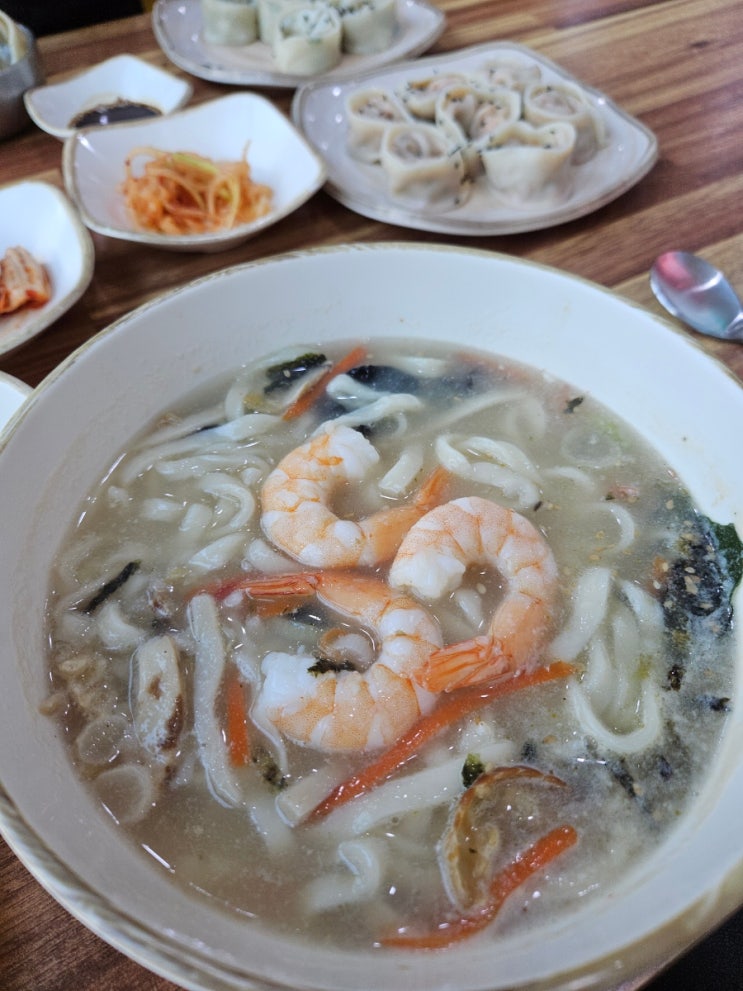  청라맛집 팔송정칼국수 초등학생과 다녀온 솔직후기