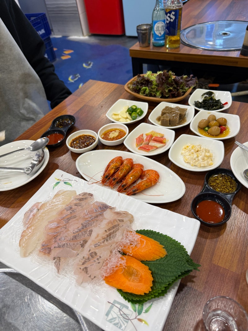 [강원도/양양] 낙산해변 근처 늦게까지 하는 횟집, 참새방앗간