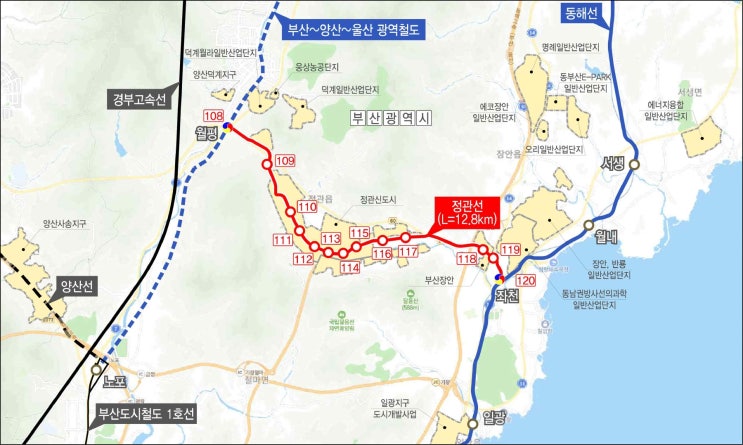  정관선(정관트램), 예비타당성 조사 통과 - 월평리~정관신도시~좌천역