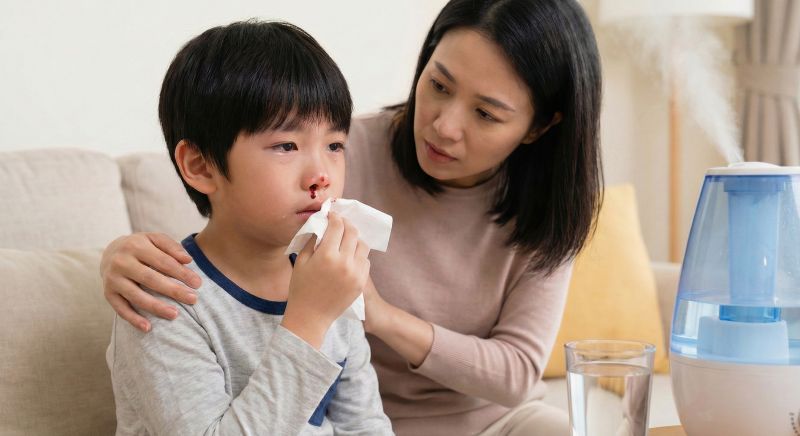 자다가 왈칵, 세수하다 주르륵... 우리 아이 코피가 잦은 진짜 이유 (허약 체질일까요?)