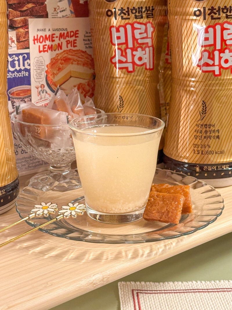 팔도 이천햅쌀 비락식혜 1.5L, 집에서 즐기는 전통 식혜 한 병