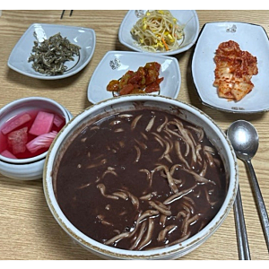 의왕 청계산 맛집 팥 칼국수 옹심이 팥요리전문 콩지팥찌 전현무계획3