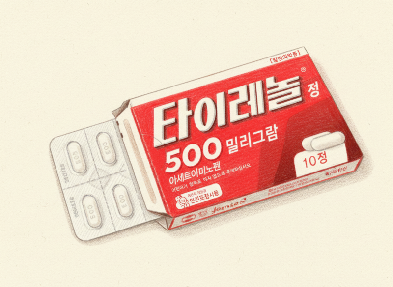 타이레놀 vs 타이레놀 콜드-에스, 어떤 차이가 있을까?