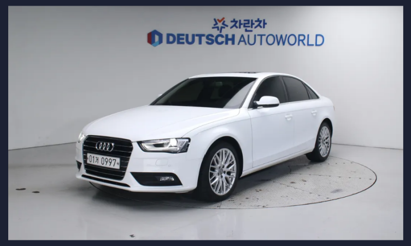 아우디 A4 중고차, 가성비와 상태 모두 잡은 인기 세단 추천