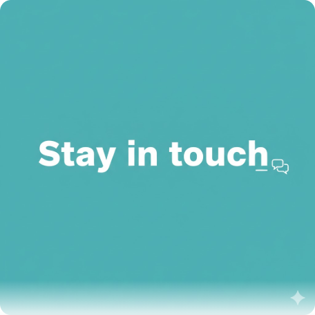 Stay in touch 뜻 - "연락하자" 인연을 이어가는 원어민 영어 표현 정복하기