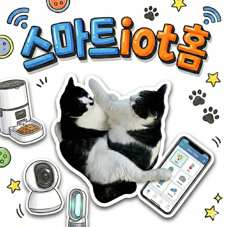  설연휴 고양이 몇일까지 혼자둬도 될까요? 탁묘대신 스마트홈 체크리스트