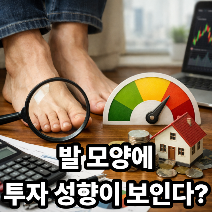  족상과 투자 성향 분석  발 모양으로 보는 돈의 흐름 기질