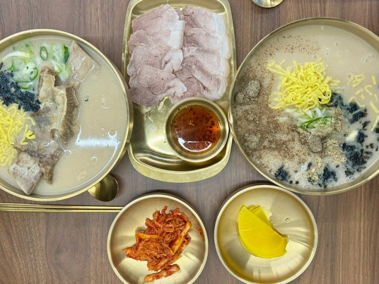  신불당 칼국수 맛집 수국칼 | 왕갈비칼국수•냉제육 추천해요
