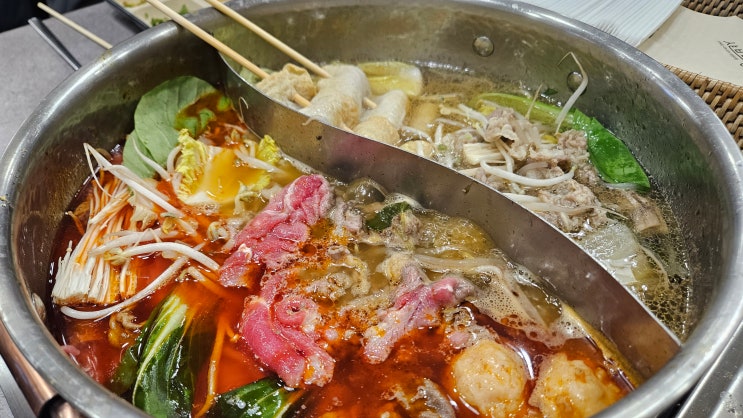  [춘천 맛집] 아이랑 외식 고민 끝? 편백찜 서비스에 맥주 무한리필까지 터지는 샤브르정원