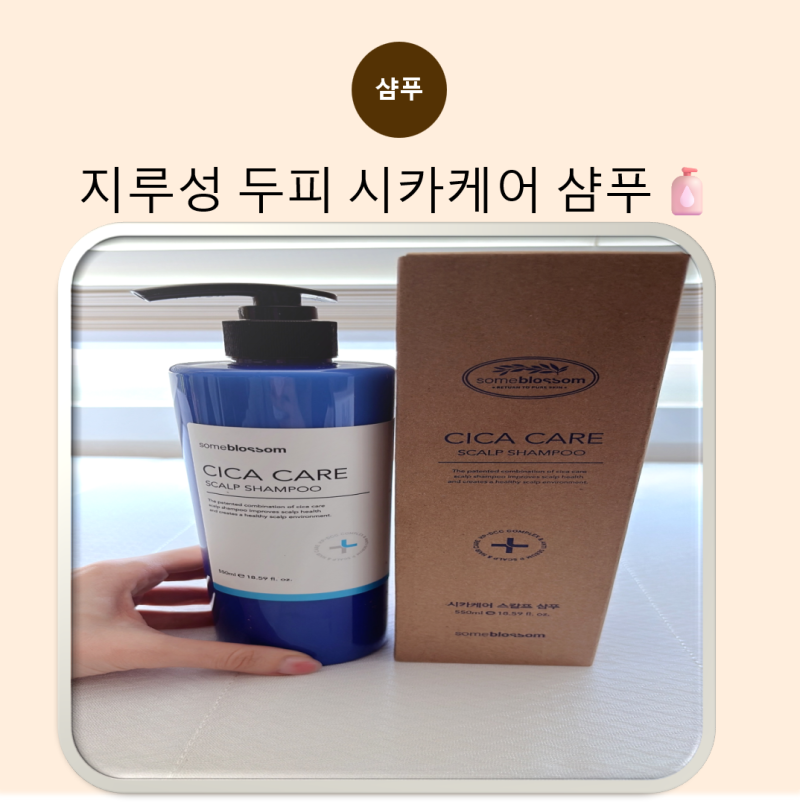 비듬샴푸 찾다가 정착한 지루성두피염샴푸 썸블라썸 사용후기
