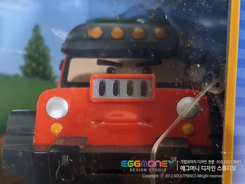 [로보카폴리 완구] 로보카폴리 포처 변신 로봇 4인치 피규어 (9.6cm) - 아카데미과학 (2019)