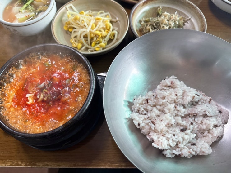  경상남도 양산 한식 맛집, 통도사 근처 아침식사가 가능한 순두부가 맛있는 이순남순두부정식
