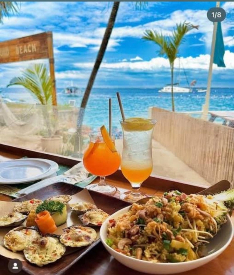 필리핀세부 막탄 맛집 – 부코씨사이드 (신선한 코코넛과 해산물 요리가 맛있는 곳)