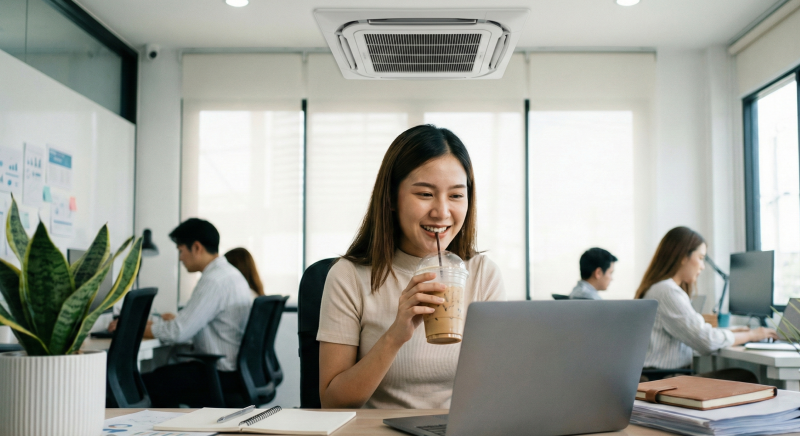 "배가 살살 아파요" 여름철 찬 음료가 우리 몸에 끼치는 역설적인 영향
