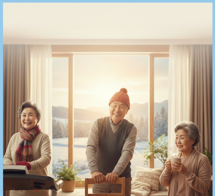  겨울철, 어르신 건강 지키는 안전 운동 가이드