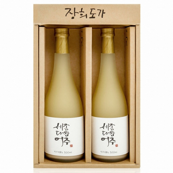  설 선물로 품격을 더하다 대통령상 수상 세종대왕어주 2병 세트