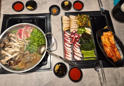 보정동카페거리맛집 <석문어> 용인보정점, 문어진심세트로 제대로 즐긴 돌문어 한 상