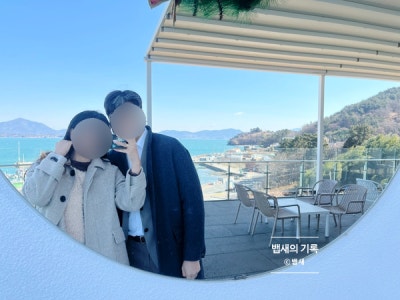 경남 사천 카페 추천, 바다 뷰와 베이커리 맛집 나인뷰 커피