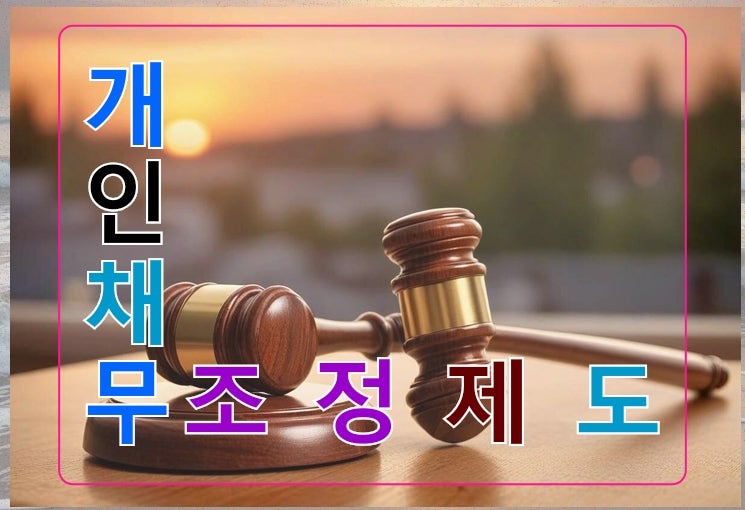 개인채무조정제도 개인회생으로 빚 탈출한 솔직 후기