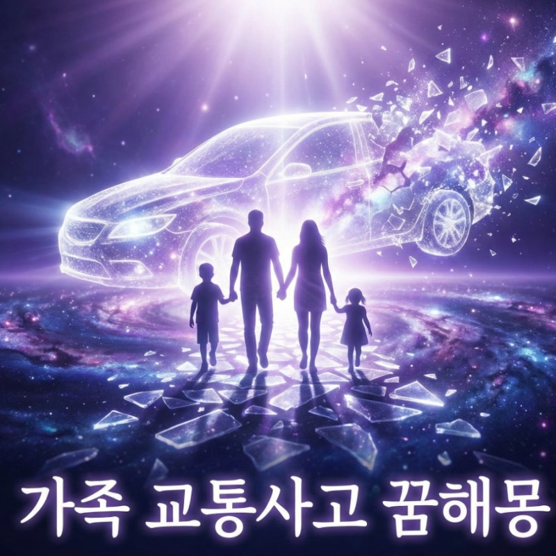 가족이 교통사고 나는 꿈 부모님 형제 다치는 꿈해몽