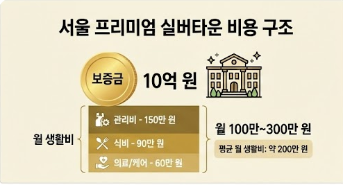  2026 실버타운 가격 총정리, 서울 vs 지방 비용 비교