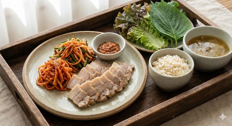 대박 예감 요정재형 에서 알려준 흑백요리사 윤주모 레시피 수육 & 무생채 & 쌈장 완벽 레....