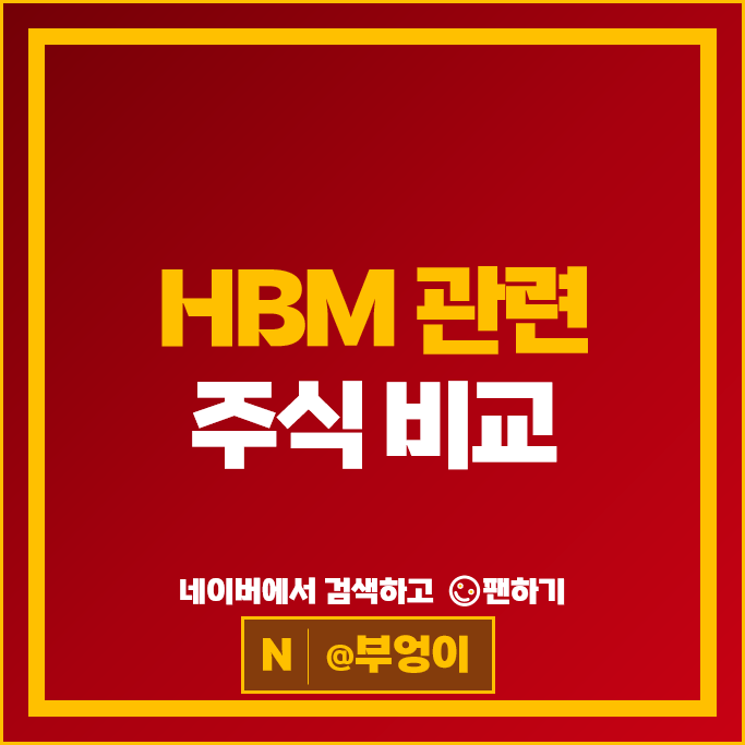 반도체 HBM 관련주 한미반도체 고영 테크윙 주가 삼성전자 주식