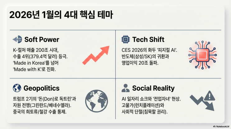 2026년 1월 한달 전체 경제뉴스모음. 보기만 해도 세상흐름이... 