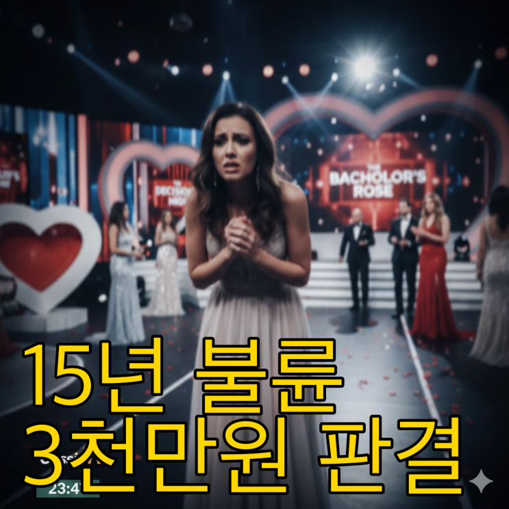  합숙맞선 상간녀 김태인 15년 불륜과 3천만원의 진실