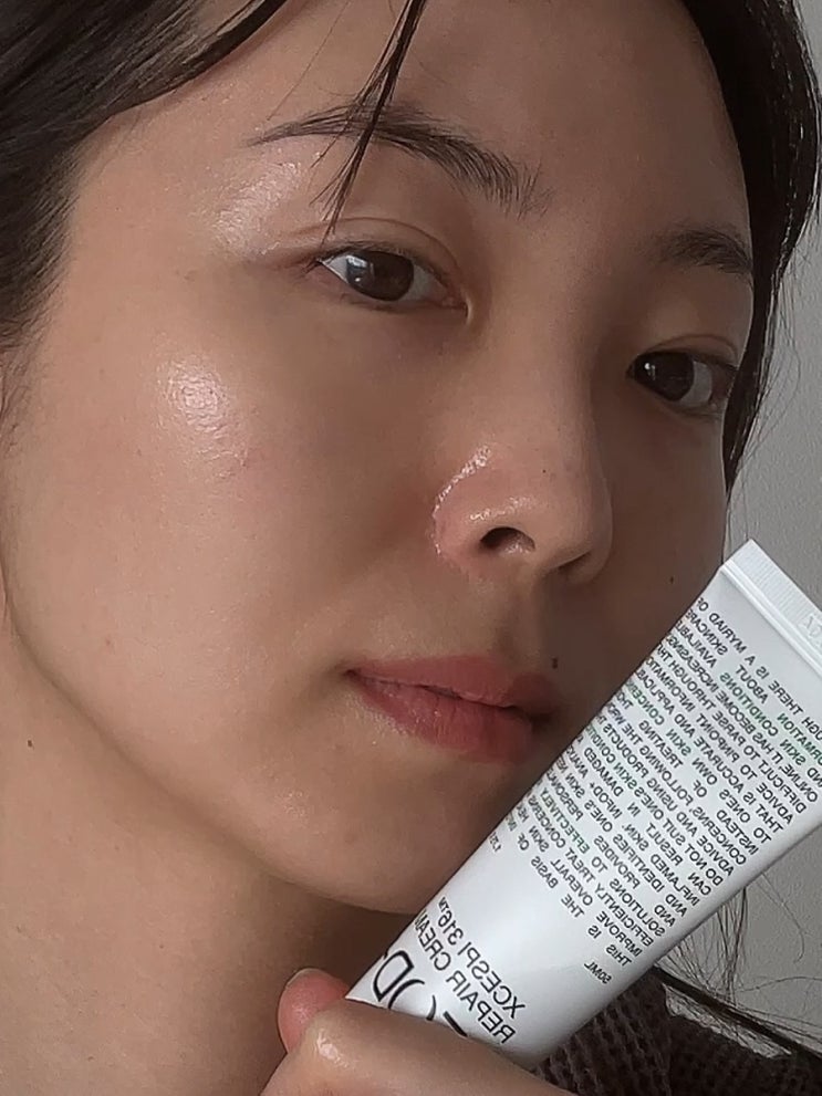  여드름착색 재생크림 인포디플러스 리페어크림 후기