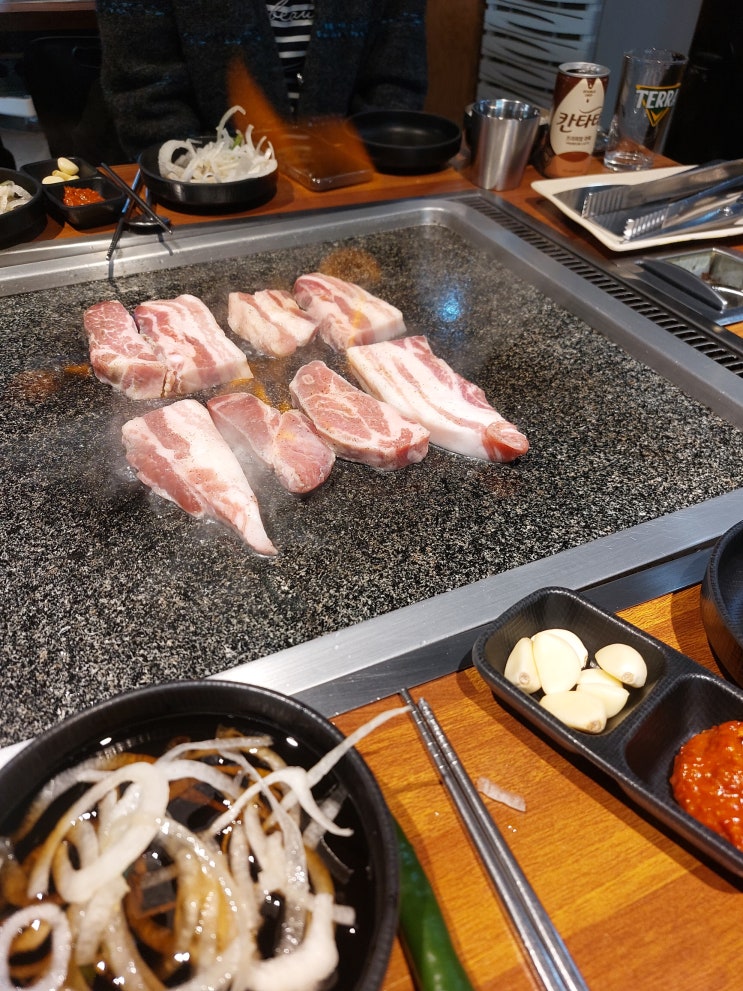  인천 인하대 삼겹의난 드라이에이징 삼겹살 무한리필 14,500원 방문기