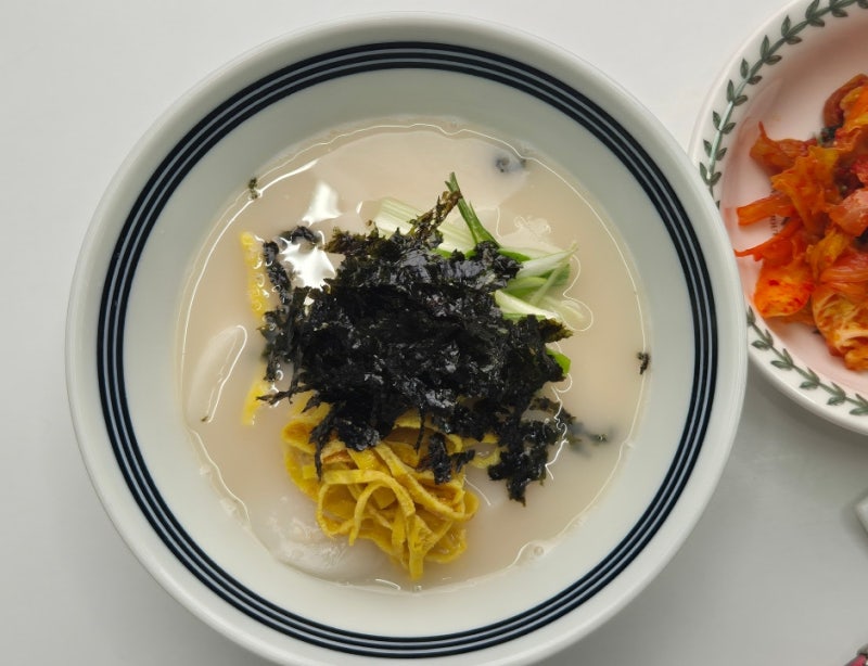사골떡국 끓이는 법 떡국 레시피