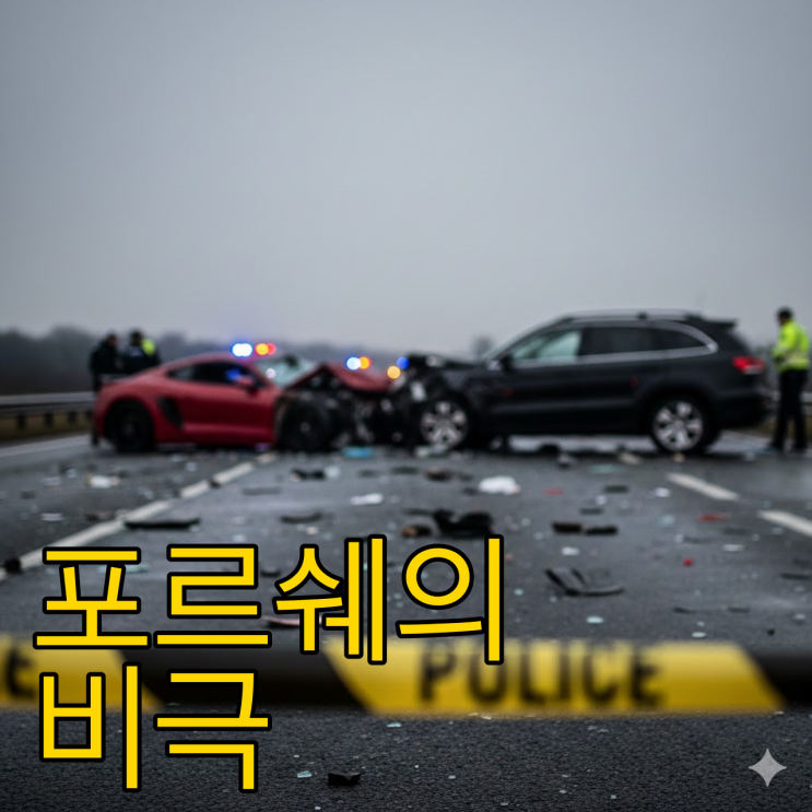  포항 포르쉐 중앙선 침범 사망 사고, 비극의 전말