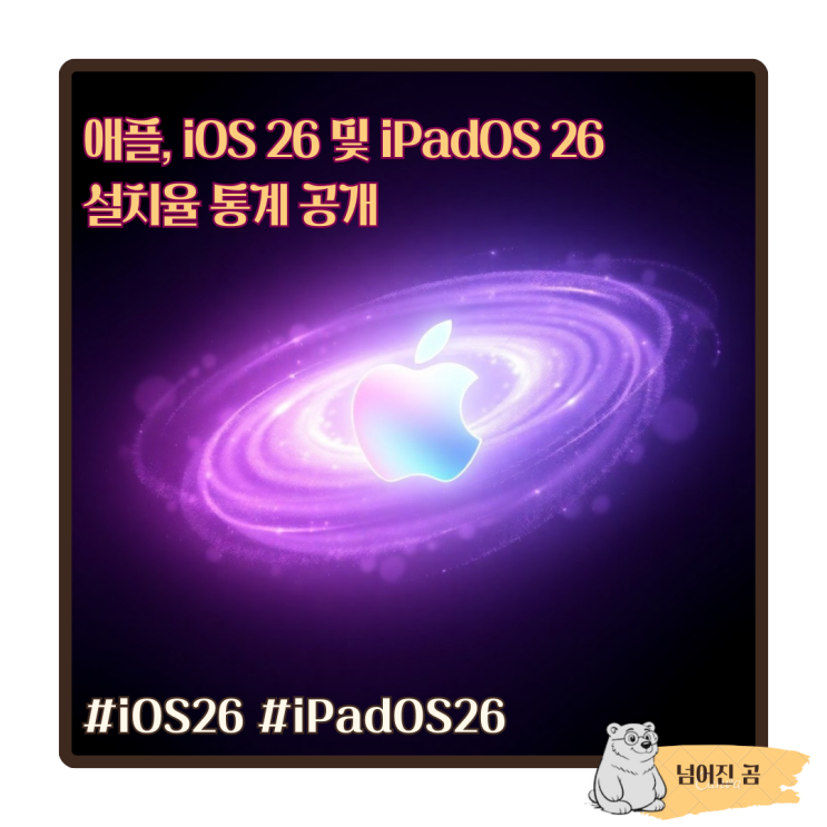  애플, iOS 26 및 iPadOS 26 설치율 통계 공개
