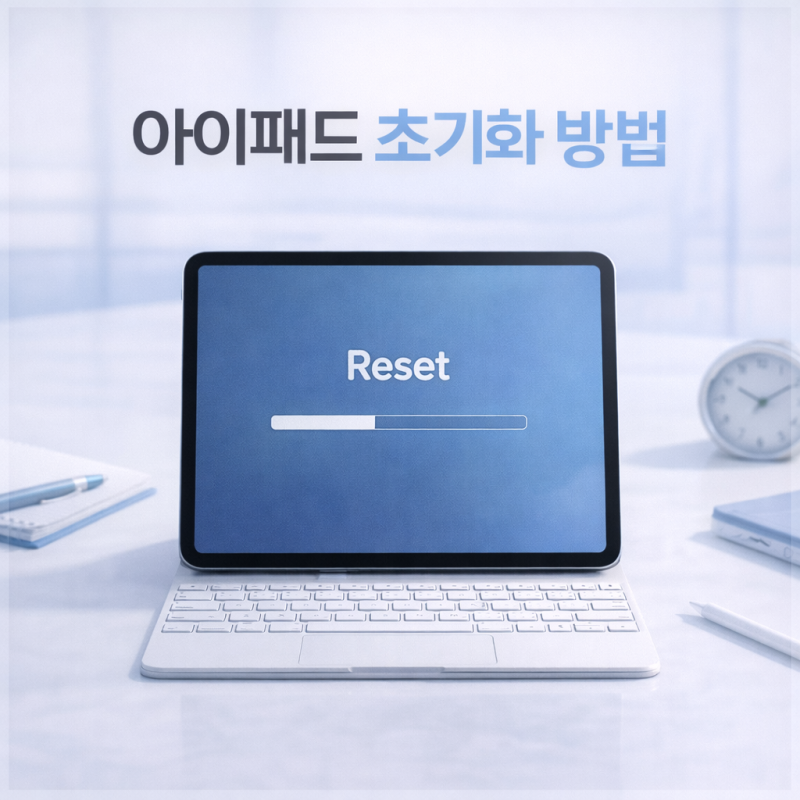 아이패드 초기화 방법, 막상 해보니 제일 중요한 건 “이거”였습니다 (직접 후기)