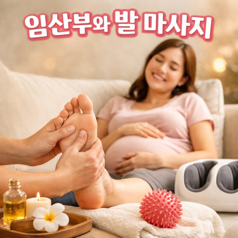[임신] 임산부 발 마사지, 해도 될까요?/마사지볼, 종아리 마사지기, 주의 사항