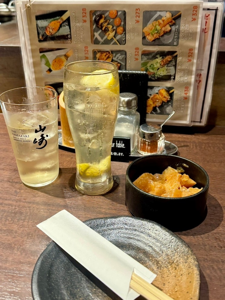  오사카 난바 근처 다이코쿠초 맛집 | 야키토리 이자카야 토리토리코