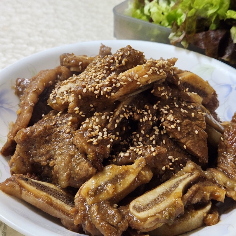 명절 LA갈비 양념하는 방법 소갈비 3kg 간장 양념 비율 레시피