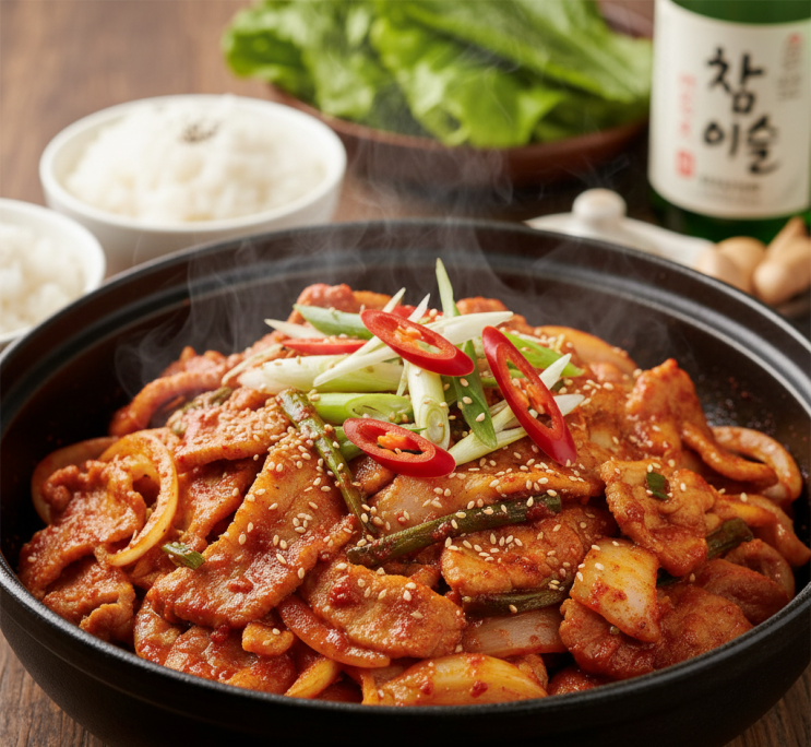  환상의 맛! 쫄깃한 돼지 전지로 만드는 초간단 두루치기 레시피
