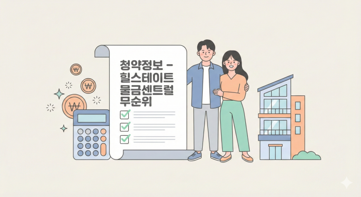  양산 힐스테이트 물금센트럴 무순위(사후) 청약 일정 및 분양가 총정리